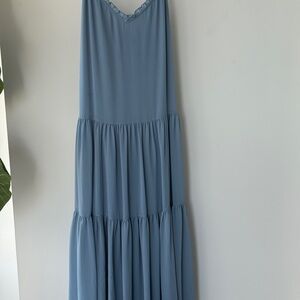 Wilfred Soft Blue Maxi Dress